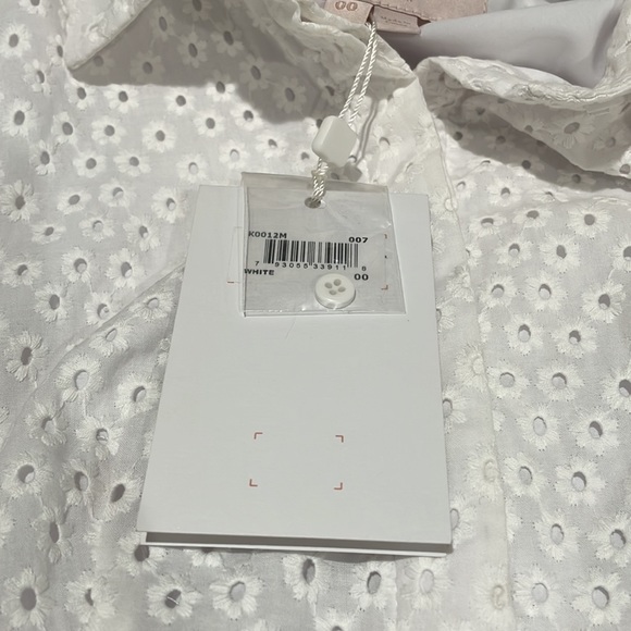 🌸 RARE NWT - Gal Meets Glam Judith Eyelet MIDI Dress in Size 00 - Picture 15 of 16